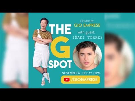 INAKI TORRES OF MY DAY THE SERIES LIVE! // THE G SPOT!.